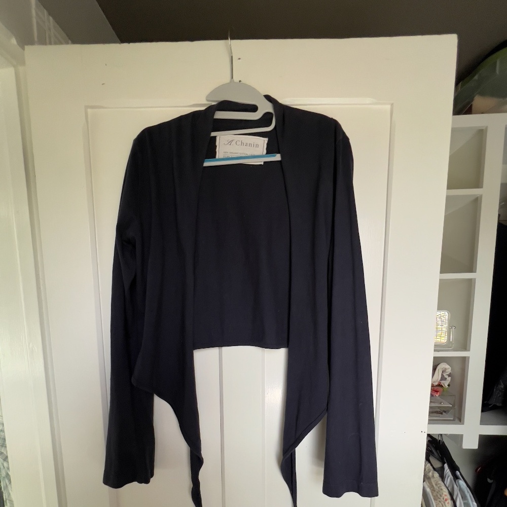 Alabama Chanin Wrap Cardigan